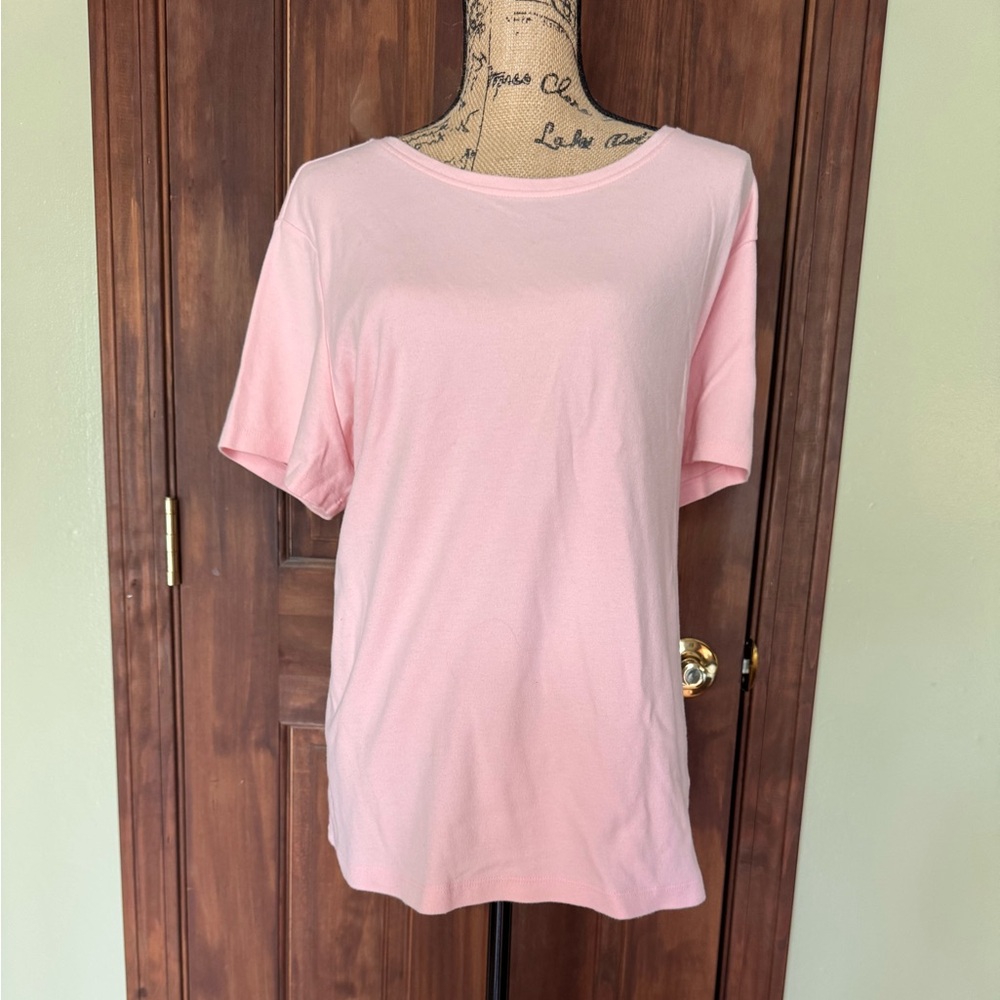 Laura Scott short-sleeved knit top 20/22